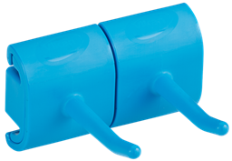 Zeige Details für Wandhalterung - Doppelhakenmodul Bild von Wandhalterung - Doppelhakenmodul