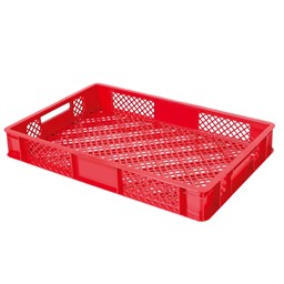Afficher les détails pour Caisse 60 x 40 cm, rouge Image de Caisse 60 x 40 cm, rouge